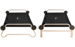 Disc-O-Bed Lit Superposé XL Noir -Mobilier du camping Magasin 278919 2303416