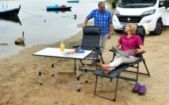 Repose-jambes Slimline Anthracite Berger