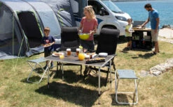 Tabouret Pliant XL Gris Berger