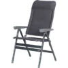 Fauteuil Pliant Westfield Advancer XL, Anthracite -Mobilier du camping Magasin 337892 2451451