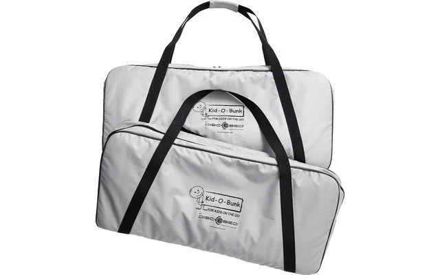 Disc-O-Bed Kid-O-Bunk Lit Superposé De Camping Pour Enfants Avec Poches Latérales Bleu / Argenté 8 Disc-O-Bed Kid-O-Bunk Lit Superposé De Camping Pour Enfants Avec Poches Latérales Bleu / Argenté – Image 6