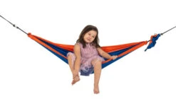 Ticket To The Moon Mini Hammock Hamac Pour Enfants 150 X 100 Cm Bleu/Orange -Mobilier du camping Magasin 382796 2798795 1