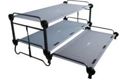 Disc-O-Bed Trundle Lit De Camp De Camping Sans Poche Latérale Anthracite -Mobilier du camping Magasin 384046 2791043