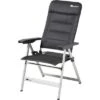 Dukdalf Brillante Chaise De Camping Chauffante Anthracite -Mobilier du camping Magasin 386056 2851540