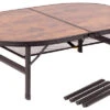 Bo-Camp Table Pliante Industrielle Melrose 120 X 80 Cm -Mobilier du camping Magasin 390935 2892595