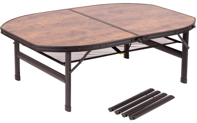 Bo-Camp Table Pliante Industrielle Melrose 120 X 80 Cm 3 Bo-Camp Table Pliante Industrielle Melrose 120 X 80 Cm