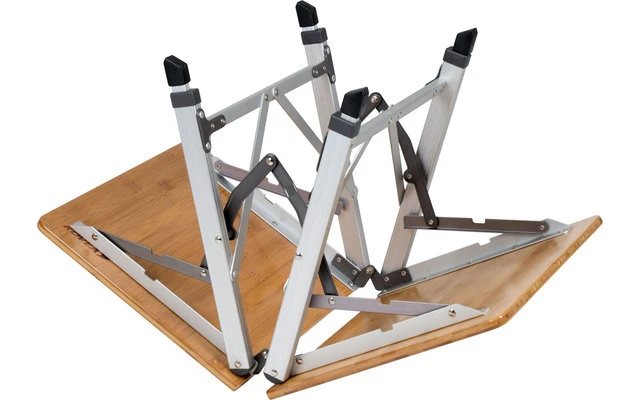 Bo-Camp Urban Outdoor Richmond Table Pliante En Bambou 70 X 40 Cm 4 Bo-Camp Urban Outdoor Richmond Table Pliante En Bambou 70 X 40 Cm – Image 2