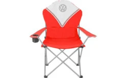 VW Collection T1 Bulli Chaise De Camping Deluxe Rouge