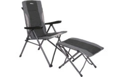 Berger Siena Repose-jambes Pliable Noir -Mobilier du camping Magasin 419285 3058638