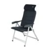 Crespo AA-237 Air Elite Chaise De Camping Gris Foncé -Mobilier du camping Magasin 458325 3412172