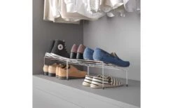 Metaltex Cipok-2 Insert D'armoire Pour Chaussures Set De 2 Pièces Blanc