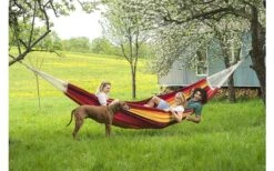 Amazonas Hamac Gigante Lava 300 X 200 Cm Rouge/orange