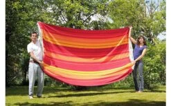 Amazonas Hamac Gigante Lava 300 X 200 Cm Rouge/orange -Mobilier du camping Magasin 503234 3461308
