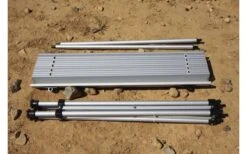 Basic Nature Travelchair Table à Roulettes Petite 70 X 70 Cm -Mobilier du camping Magasin 503366 3331737