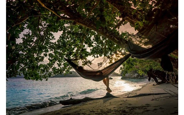 Amazonas Hamac Moskito-Traveller Extreme Noir 7 Amazonas Hamac Moskito-Traveller Extreme Noir – Image 5