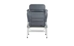 Crespo Fauteuil Relax AL-238 XL Deluxe Gris Foncé -Mobilier du camping Magasin 516593 3421758