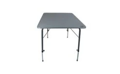 Bo-Camp Table Pliante Réglable En Hauteur 100 X 70 X 70 Cm 12 Bo-Camp Table Pliante Réglable En Hauteur 100 X 70 X 70 Cm -Mobilier du camping Magasin 516923 3445149