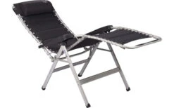Crespo AL-232 Chaise Longue Deluxe Gris Foncé -Mobilier du camping Magasin 531387 3472825