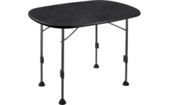 Brunner Linear Table De Camping Noire 80 X 60 X H63/83 Cm -Mobilier du camping Magasin 533869 3649508