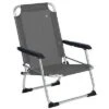 Bo-Camp Copa Rio Lyon Chaise De Plage Grise 1 Bo-Camp Copa Rio Lyon Chaise De Plage Grise -Mobilier du camping Magasin 540133 3521071