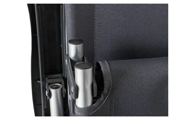 Chaise Longue Bo-Camp Réglable Grise 8 Chaise Longue Bo-Camp Réglable Grise – Image 6