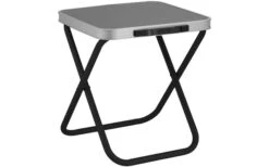 Travellife Tabouret De Pêche Plateau 44 X 42,5 X 4 Cm Gris