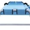 Disc-O-Bed Kid-O-Bed Avec Cadre Droit, Sans Poche Latérale, Bleu -Mobilier du camping Magasin 552895 3855618 2