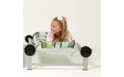 Disc-O-Bed Kid-O-Bed Avec Cadre Droit, Sans Poche Latérale, Bleu -Mobilier du camping Magasin 553051 3855714 2