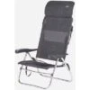 Crespo AL/223 C Compact Chaise De Plage Gris Foncé -Mobilier du camping Magasin 558970 3730753