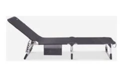 Crespo AL 365 Chaise Longue 198 X 64 Cm Gris Foncé -Mobilier du camping Magasin 559018 3706202