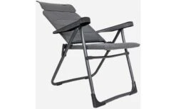 Crespo AP/213 CTS Tex Supreme Compact Fauteuil De Relaxation Chaise De Camping Grise -Mobilier du camping Magasin 559135 3730505