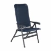 Crespo AP 238 ADS Air Deluxe Chaise De Camping Gris Foncé -Mobilier du camping Magasin 598515 4343491 2