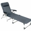 Crespo AL 233 MA Chaise Longue Gris Foncé -Mobilier du camping Magasin 601735 4434163