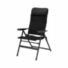 Travellife Barletta Comfort Chaise De Camping Noire -Mobilier du camping Magasin 606323 4343863