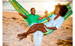 Amazonas Hamac Barbados Multicolore -Mobilier du camping Magasin 623371 4358019 3