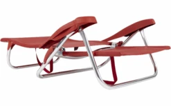 Crespo AL/221-M Beach Chair Chaise De Plage Rouge -Mobilier du camping Magasin 628575 4351079 2
