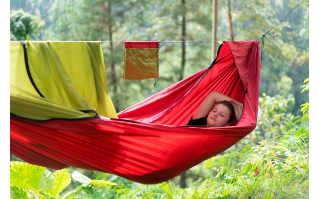 Ticket To The Moon Original Pro Hammock Hamac 325 X 200 Cm Aqua 7 Ticket To The Moon Original Pro Hammock Hamac 325 X 200 Cm Aqua – Image 5