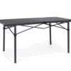 Berger Table à Roulettes En Aluminium Noir
