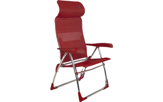 Crespo AL 206 Chaise De Plage Compacte Rouge 3 Crespo AL 206 Chaise De Plage Compacte Rouge