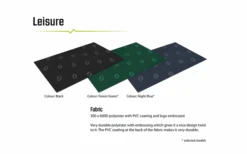 Chaise De Camping Outwell Campo XL Noire