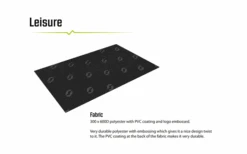 Chaise De Camping Outwell Campo XL Noire -Mobilier du camping Magasin 681030 4693512