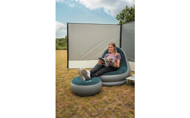 Easy Camp Comfy Lounge Set 2 Pièces Fauteuil De Camping Avec Repose-pieds Gonflable 5 Easy Camp Comfy Lounge Set 2 Pièces Fauteuil De Camping Avec Repose-pieds Gonflable – Image 3