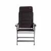 Crespo AP 235 Air Deluxe Compact Fauteuil De Relaxation Noir -Mobilier du camping Magasin 687246 4677822