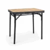 Berger Table D'appoint En Bambou -Mobilier du camping Magasin 705263 4807580