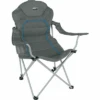 High Peak Alicante Chaise Pliante 62 X 60 X 105 Cm Gris Foncé/bleu -Mobilier du camping Magasin 734540 4903148